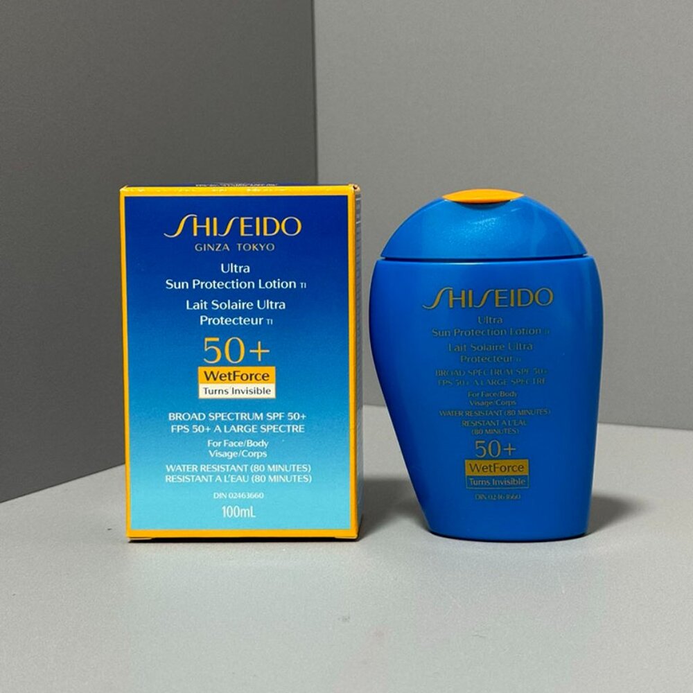 Shiseido Blue Bottle Sunscreen 100ml Women's